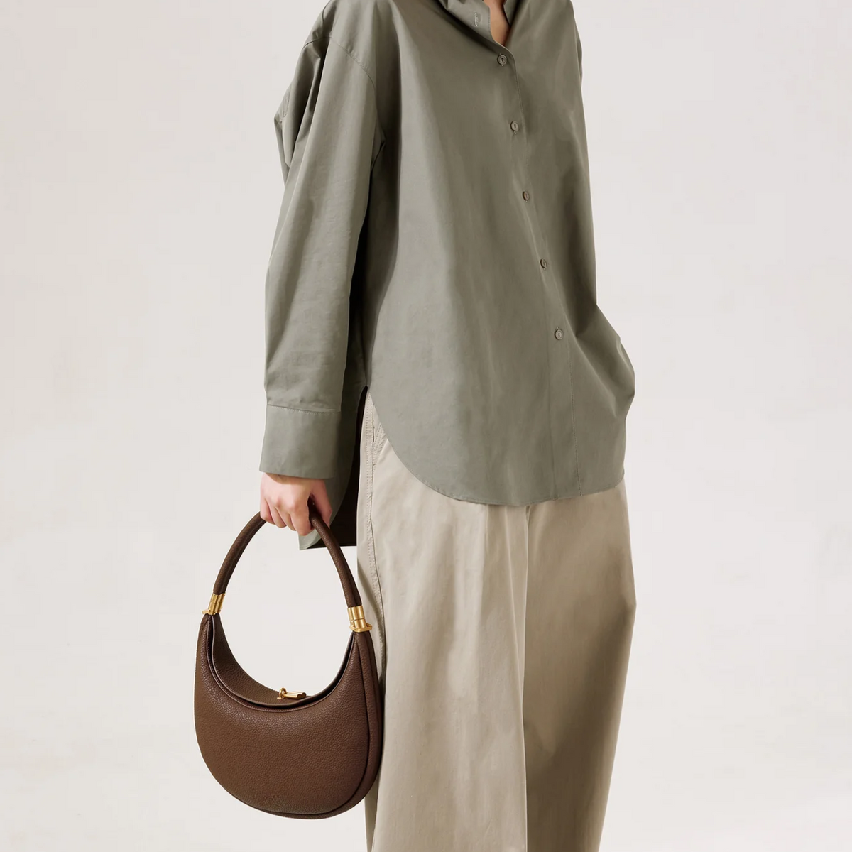 Fay Leather Shoulder Bag Designer Hobo Bag for Woman