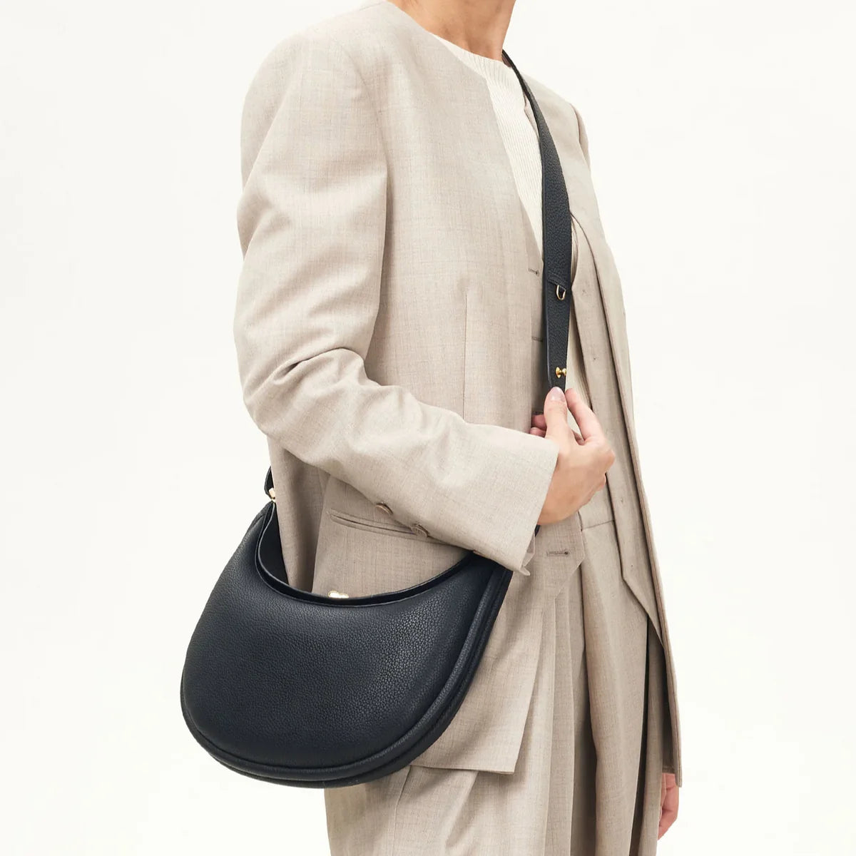 Fay Leather Shoulder Bag Designer Hobo Bag for Woman