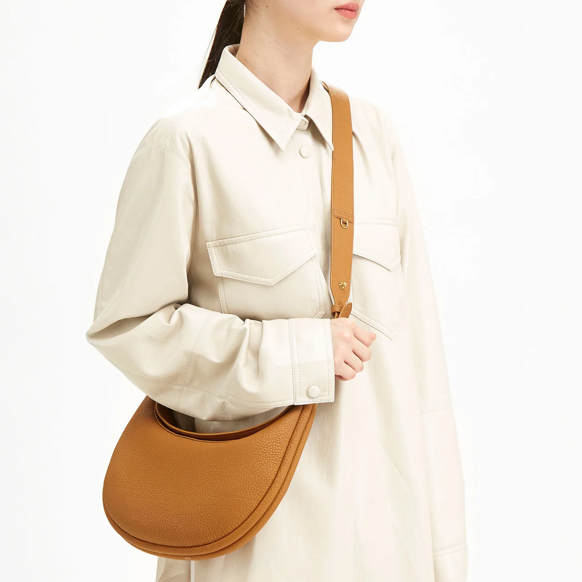 Fay Leather Shoulder Bag Designer Hobo Bag for Woman
