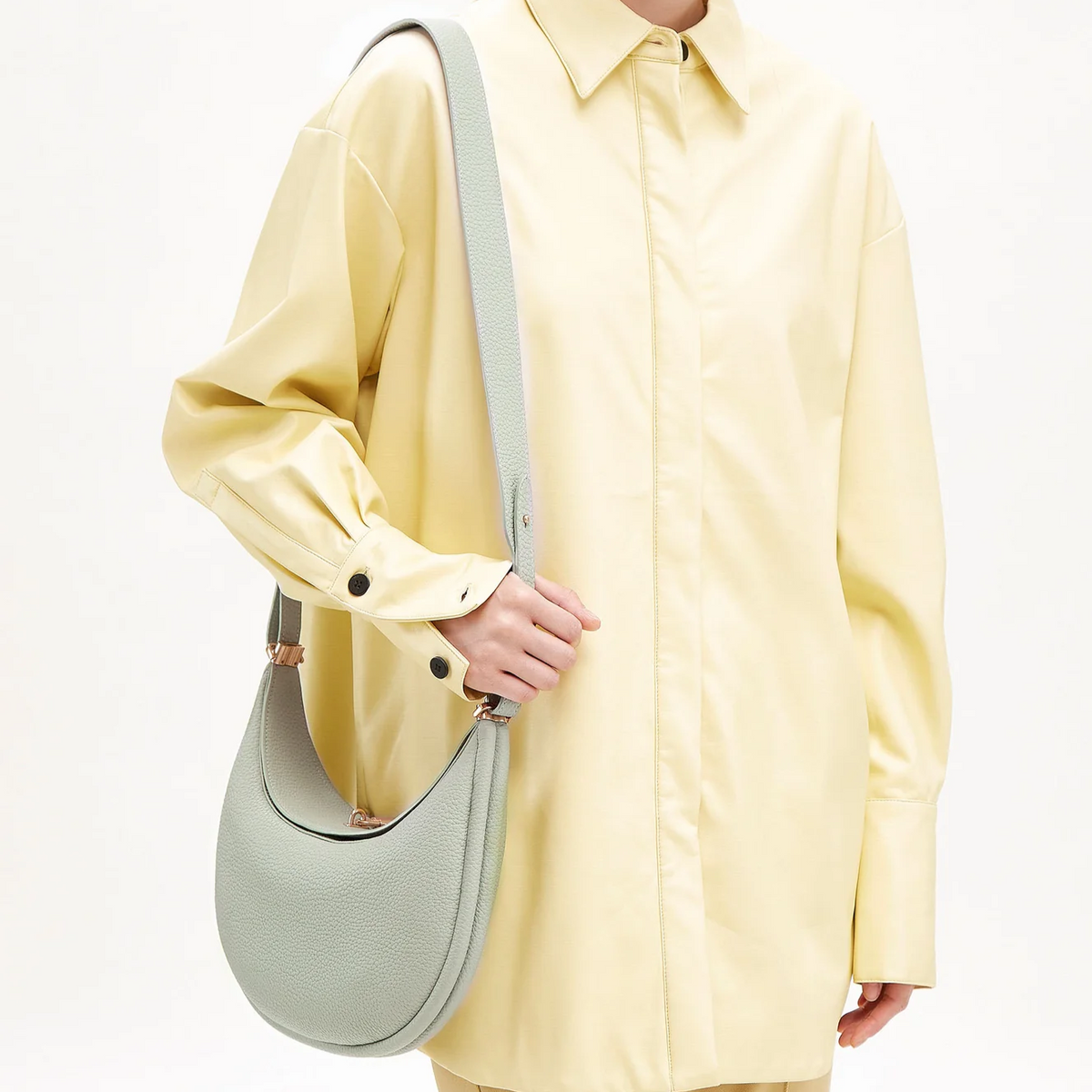 Fay Leather Shoulder Bag Designer Hobo Bag for Woman