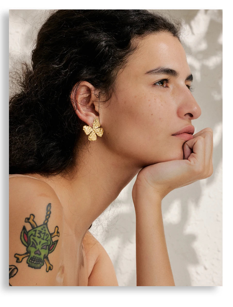 Golden Wings Earrings