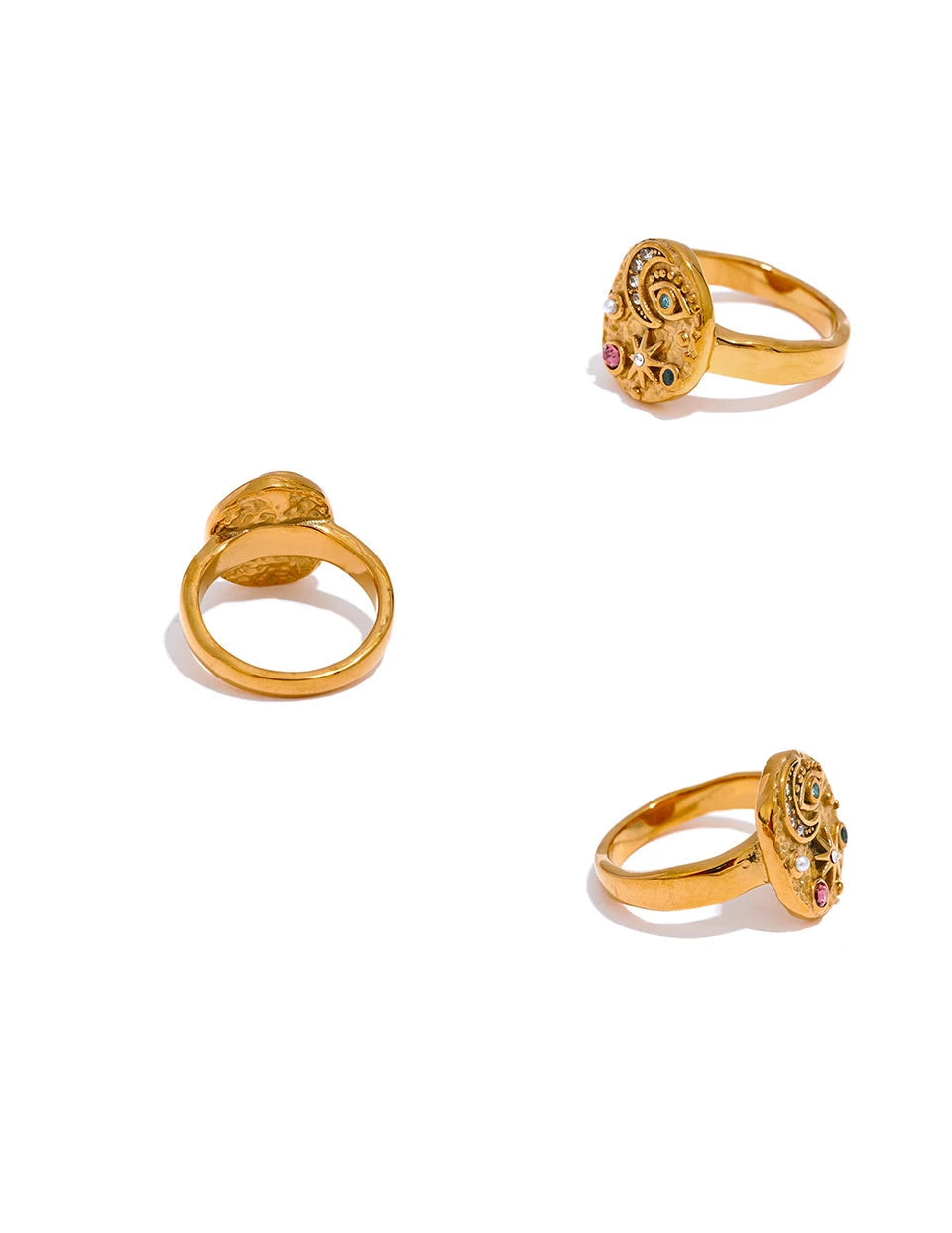 Moon Eye Ring