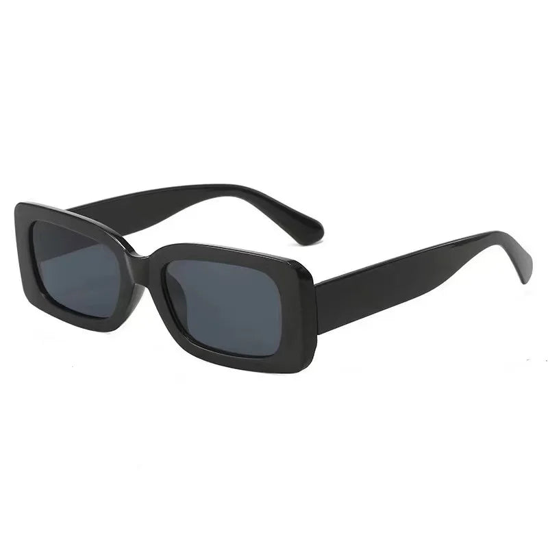 Classic Black Square Sunglasses