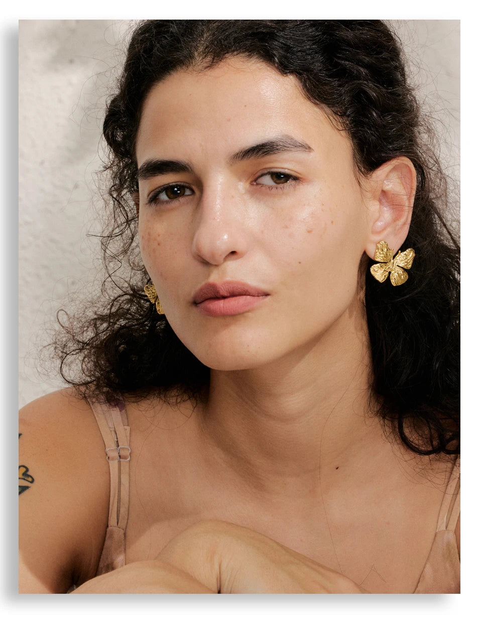 Golden Wings Earrings
