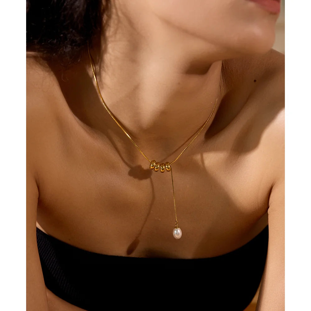 Golden Echo Necklace