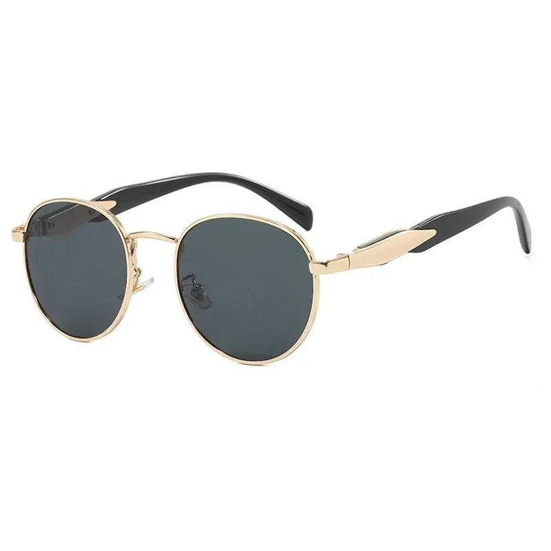 Vintage Round Metal Sunglasses