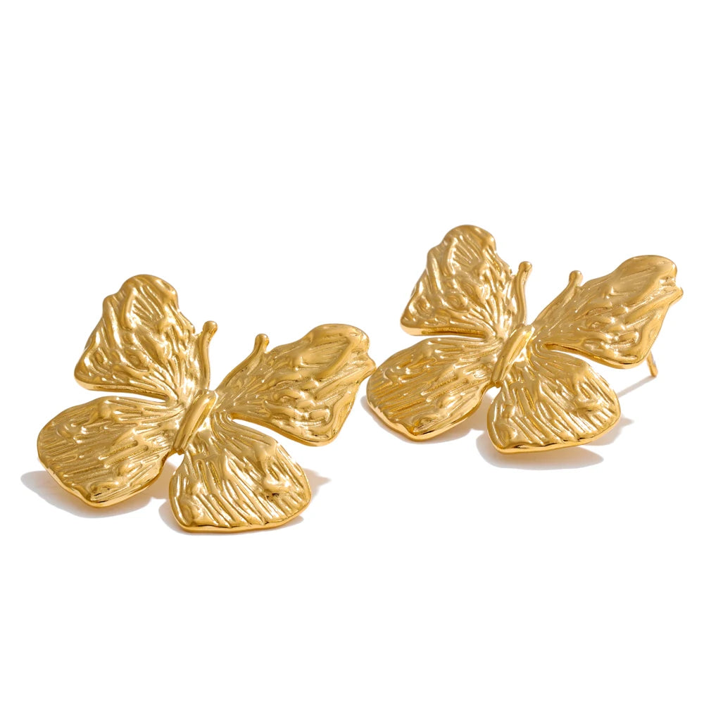 Golden Wings Earrings